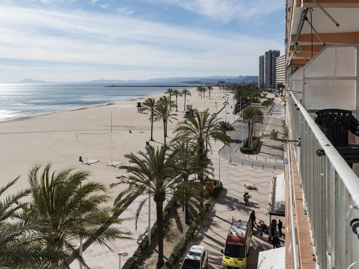 Appartement front de mer, terrasse, 1 ch, Cullera - Photo 3