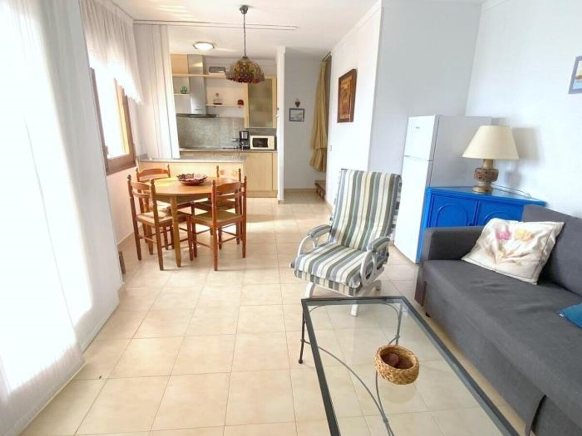 Appartement 6 pers. Roses - Terrasse vue mer et barbecue - Photo 8