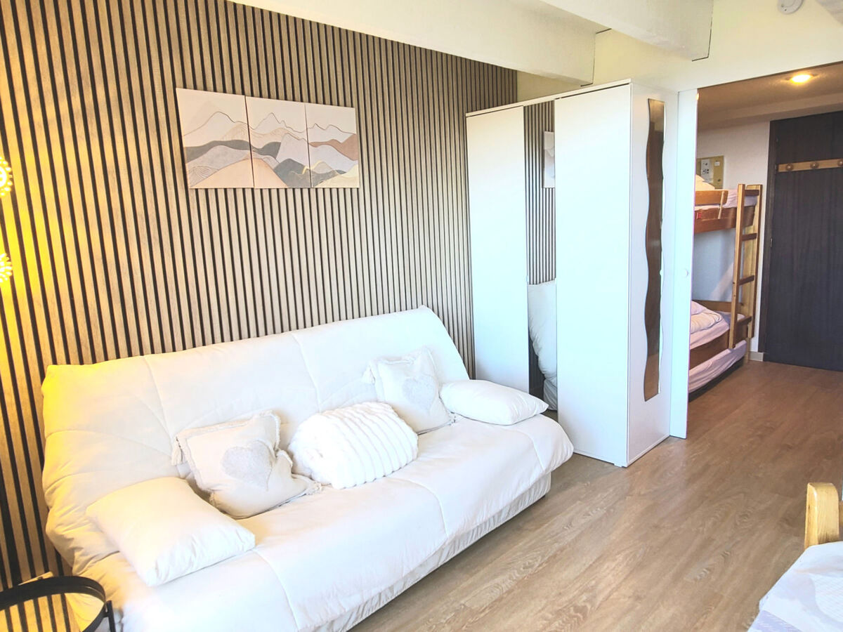Studio 24 m² Chamrousse, vue pistes de ski - Photo 8