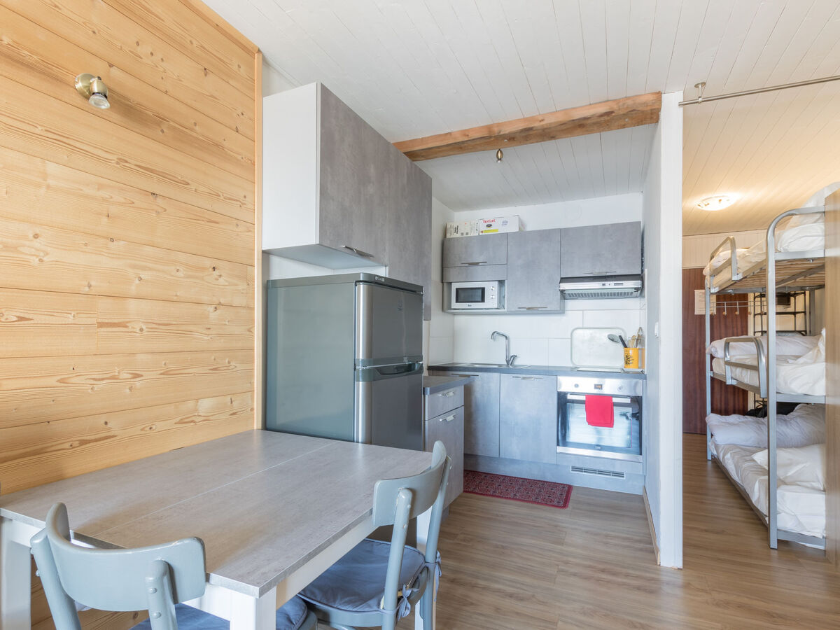 Studio Estaris 1 à Orcières-Merlette, vue pistes au 5e étage - Photo 4