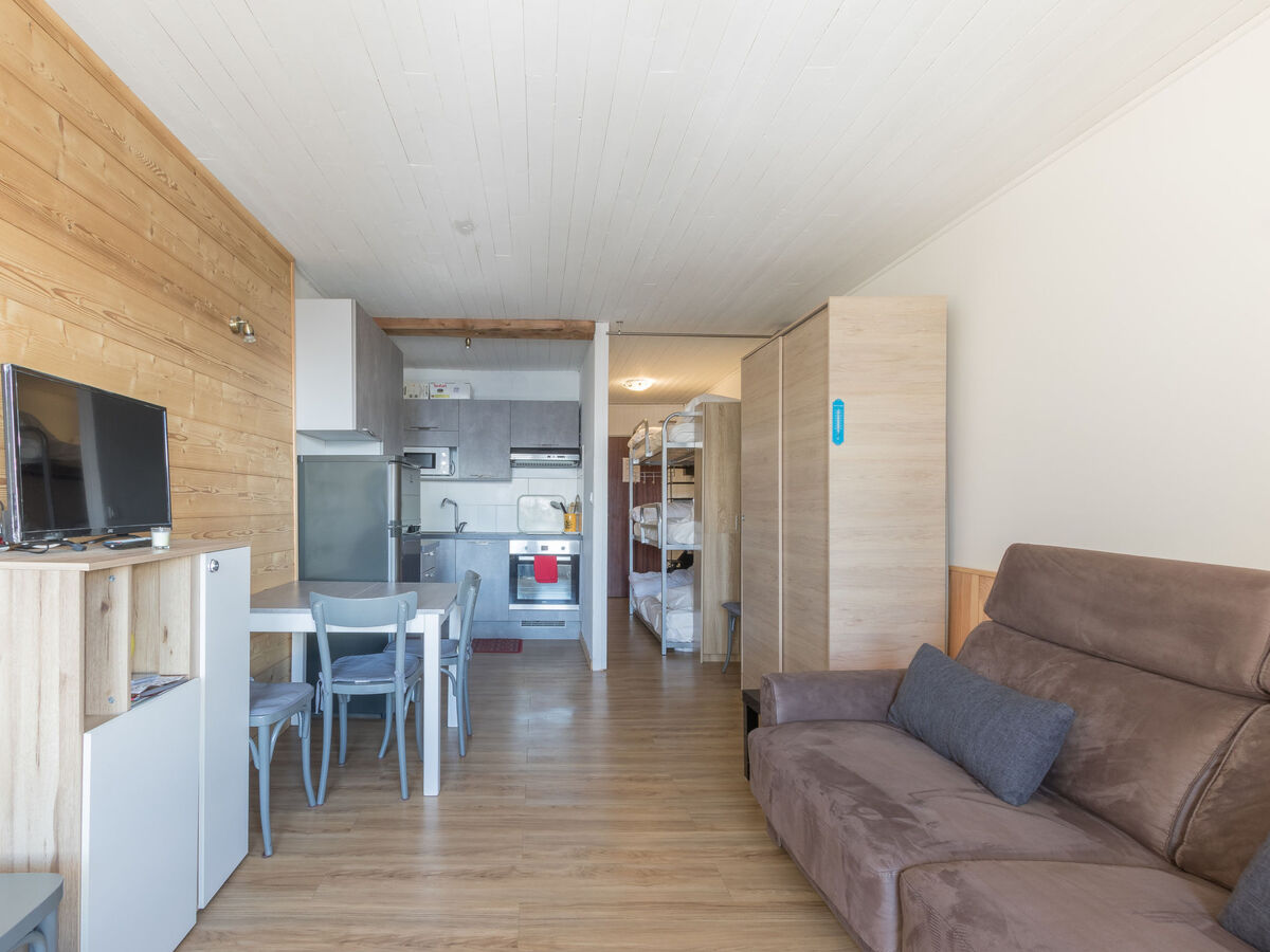 Studio Estaris 1 à Orcières-Merlette, vue pistes au 5e étage - Photo 6