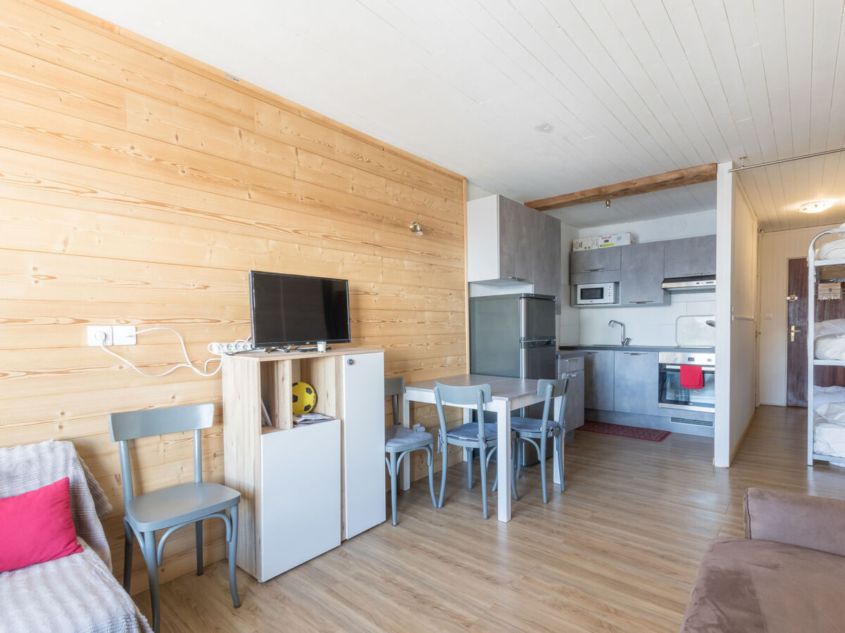 Studio Estaris 1 à Orcières-Merlette, vue pistes au 5e étage - Photo 7