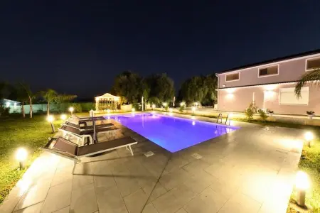 Villa Giugiò avec piscine privée à Floridia : photo 39
