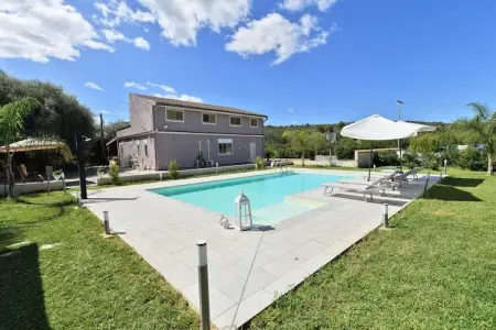 Villa Giugiò avec piscine privée à Floridia : photo 47