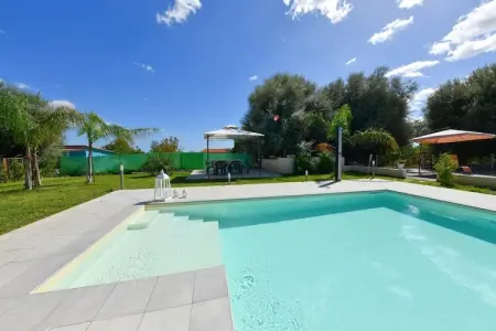 Villa Giugiò avec piscine privée à Floridia : photo 49