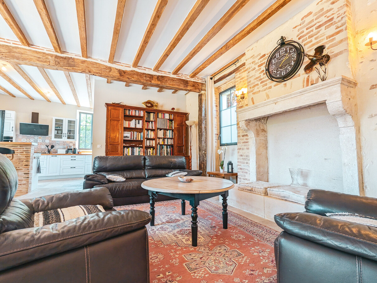 Gîte rénové en Brenne avec piscine chauffée 8x4m - Photo 9