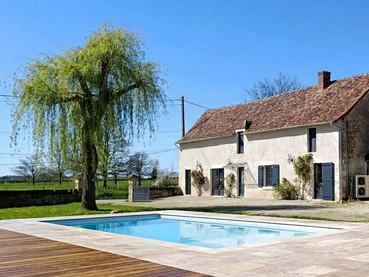 Gîte rénové en Brenne avec piscine chauffée 8x4m - Photo 23