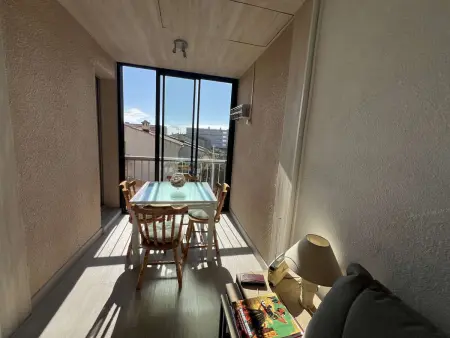 Location appartement à Valras Plage, T2 proche plage avec parking privatif, 4 personnes