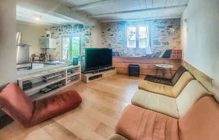 Maison en pierre avec piscine chauffée à Roquebrun : photo 3