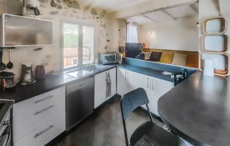 Maison en pierre avec piscine chauffée à Roquebrun : photo 6