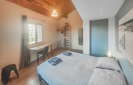 Maison en pierre avec piscine chauffée à Roquebrun : photo 23