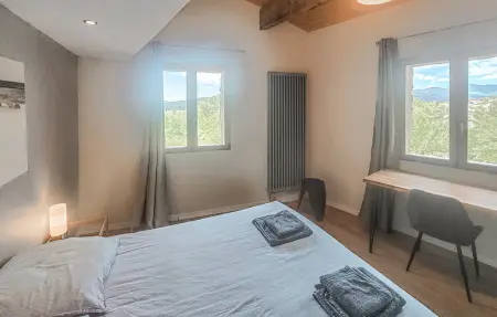 Maison en pierre avec piscine chauffée à Roquebrun : photo 25