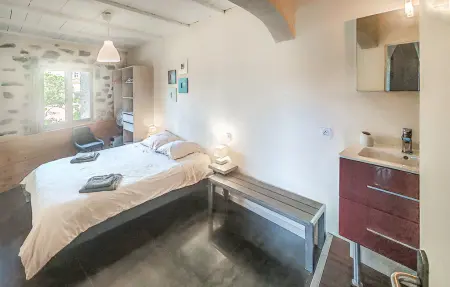 Maison en pierre avec piscine chauffée à Roquebrun : photo 27