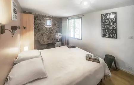 Maison en pierre avec piscine chauffée à Roquebrun : photo 28