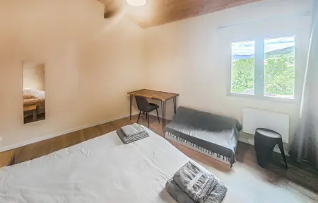 Maison en pierre avec piscine chauffée à Roquebrun : photo 32