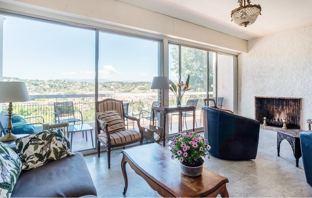 Maison californienne Vallauris, piscine et vue panoramique - Photo 4