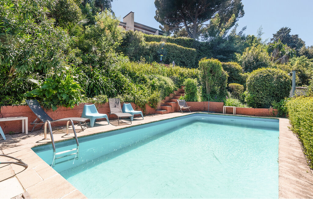 Maison californienne Vallauris, piscine et vue panoramique - Photo 10