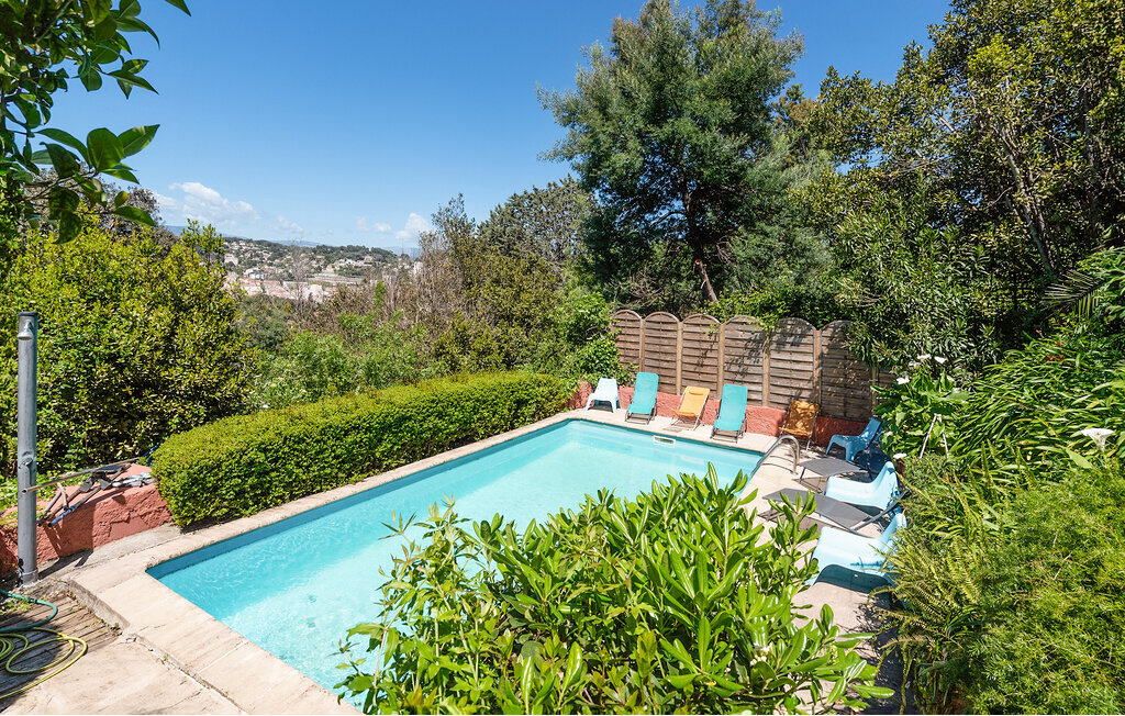 Maison californienne Vallauris, piscine et vue panoramique - Photo 11