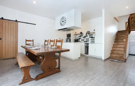 Maison bretonne en pierre, vue mer à Saint-Benoît-des-Ondes : photo 5