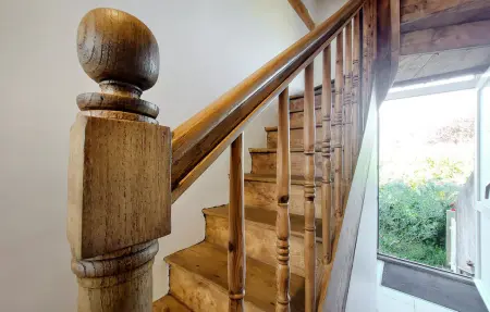 Maison bretonne en pierre, vue mer à Saint-Benoît-des-Ondes : photo 16