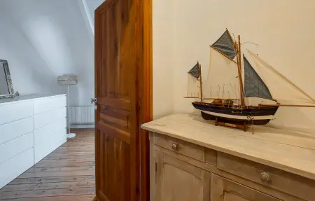 Maison bretonne en pierre, vue mer à Saint-Benoît-des-Ondes : photo 17