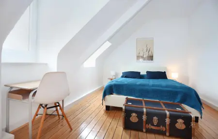 Maison bretonne en pierre, vue mer à Saint-Benoît-des-Ondes : photo 20