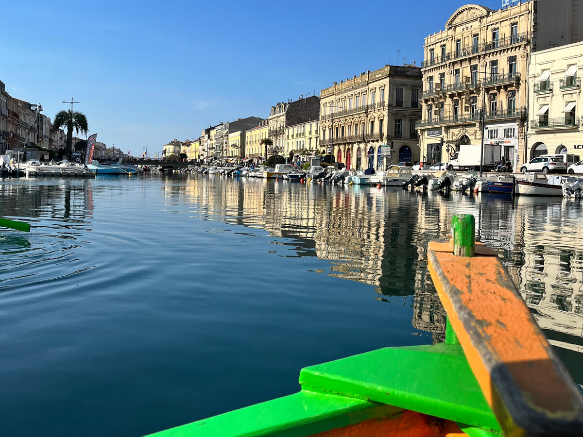 2 pièces Sète vue canal, parking privé, plage à 400 m - Photo 19
