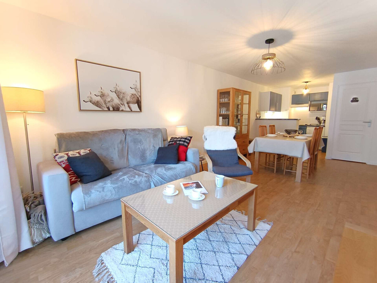 T2 cabine 4 pers, balcon ouest, parking – Saint-Lary-Soulan - Photo 4