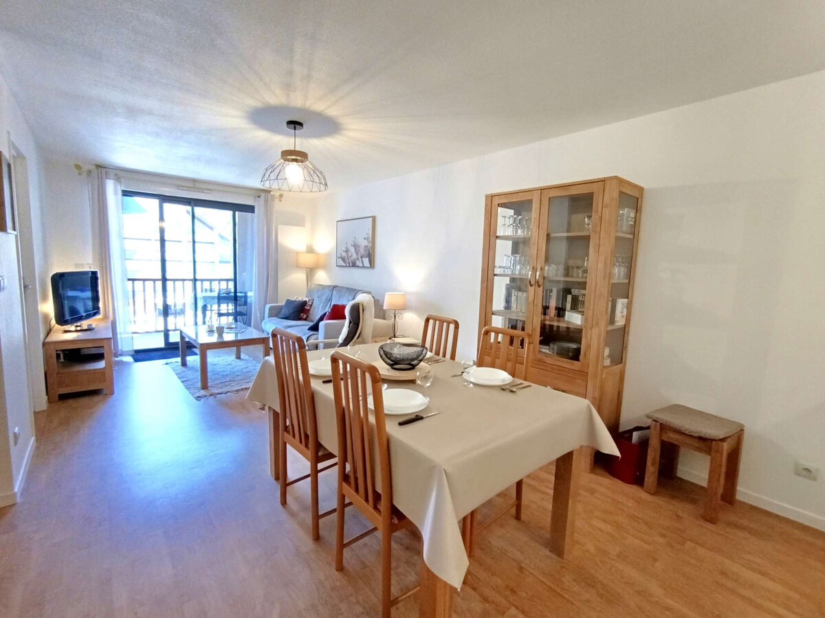 T2 cabine 4 pers, balcon ouest, parking – Saint-Lary-Soulan - Photo 7