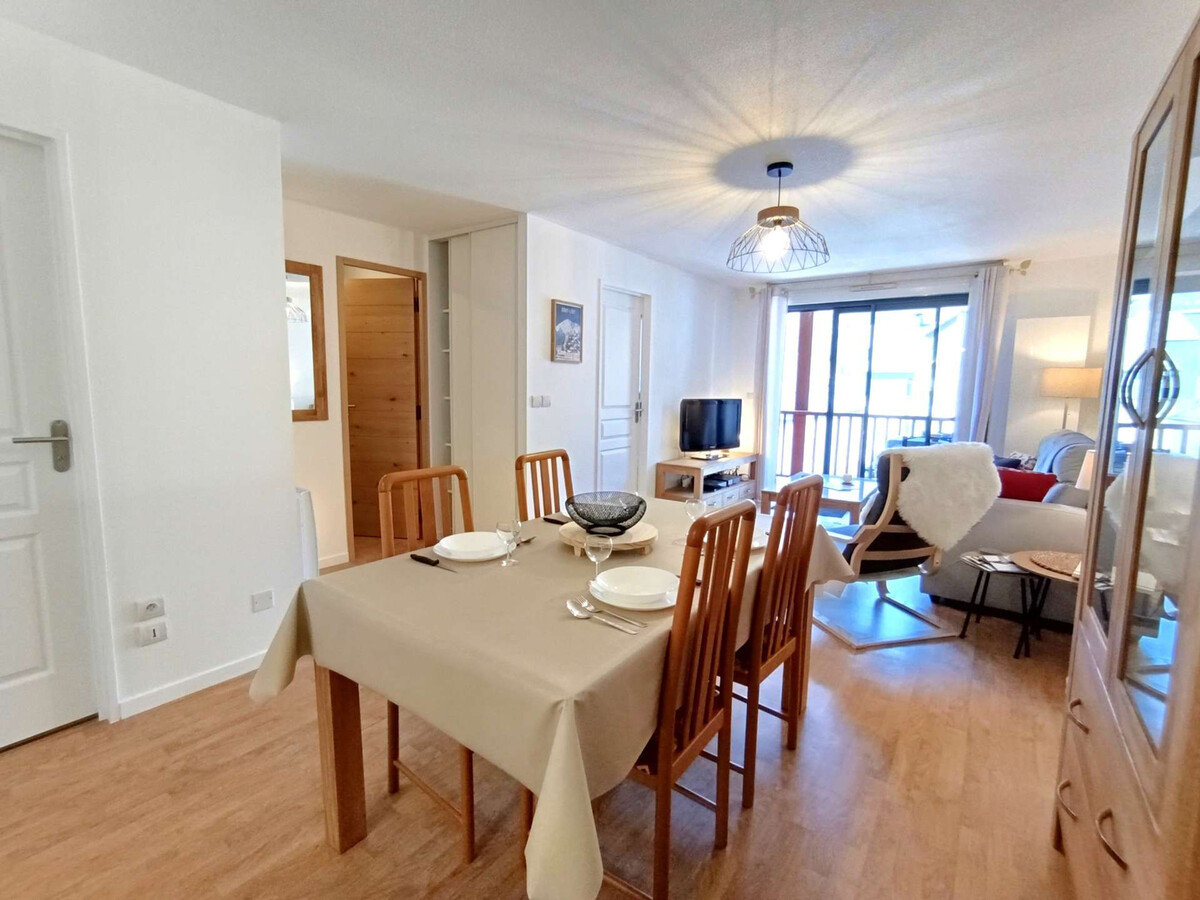 T2 cabine 4 pers, balcon ouest, parking – Saint-Lary-Soulan - Photo 8