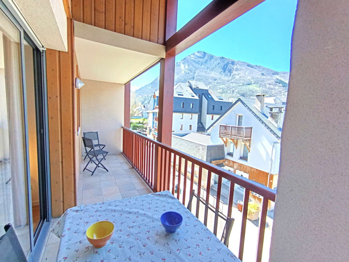 T2 cabine 4 pers, balcon ouest, parking – Saint-Lary-Soulan - Photo 13