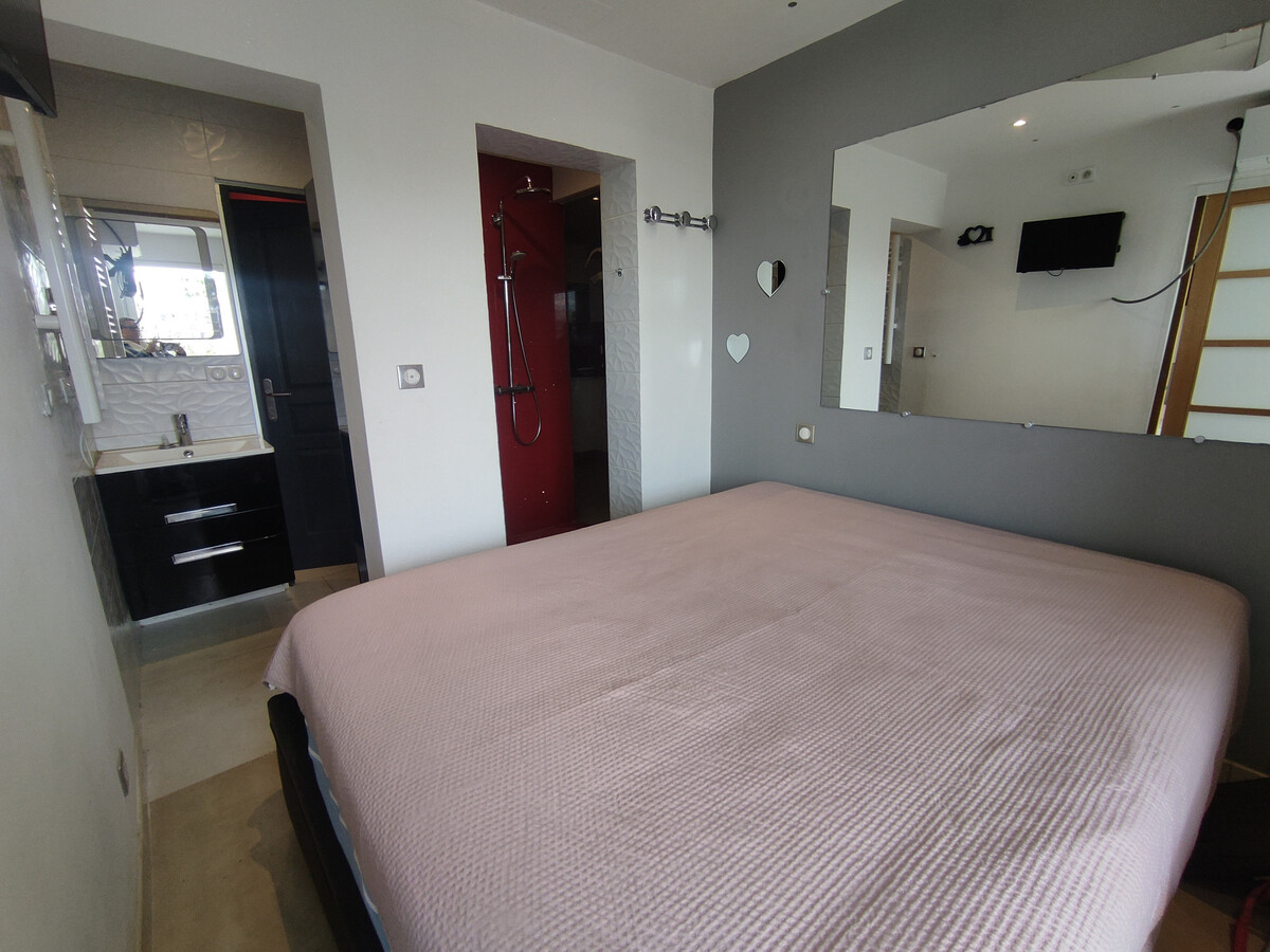 Appartement climatisé vue mer, 2 chambres, Cap d'Agde - Photo 9