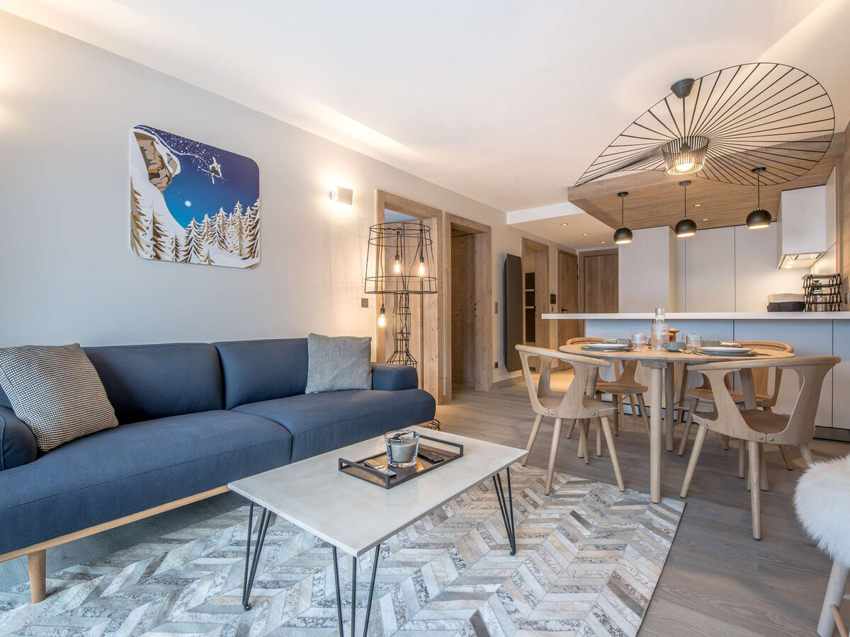 Appartement 4 pers Courchevel 1550, balcon Sud-Est, animaux OK - Photo 1