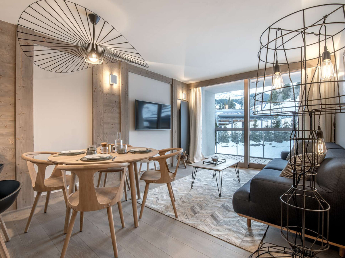 Appartement 4 pers Courchevel 1550, balcon Sud-Est, animaux OK - Photo 5