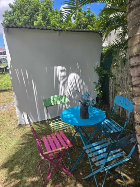 Maison 2 chambres avec jardin privatif et barbecue à Baie-Mahault : photo 17