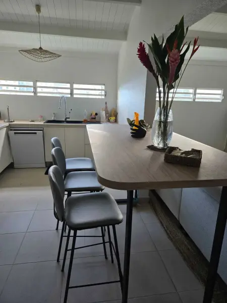 Maison 2 chambres avec jardin privatif et barbecue à Baie-Mahault : photo 25