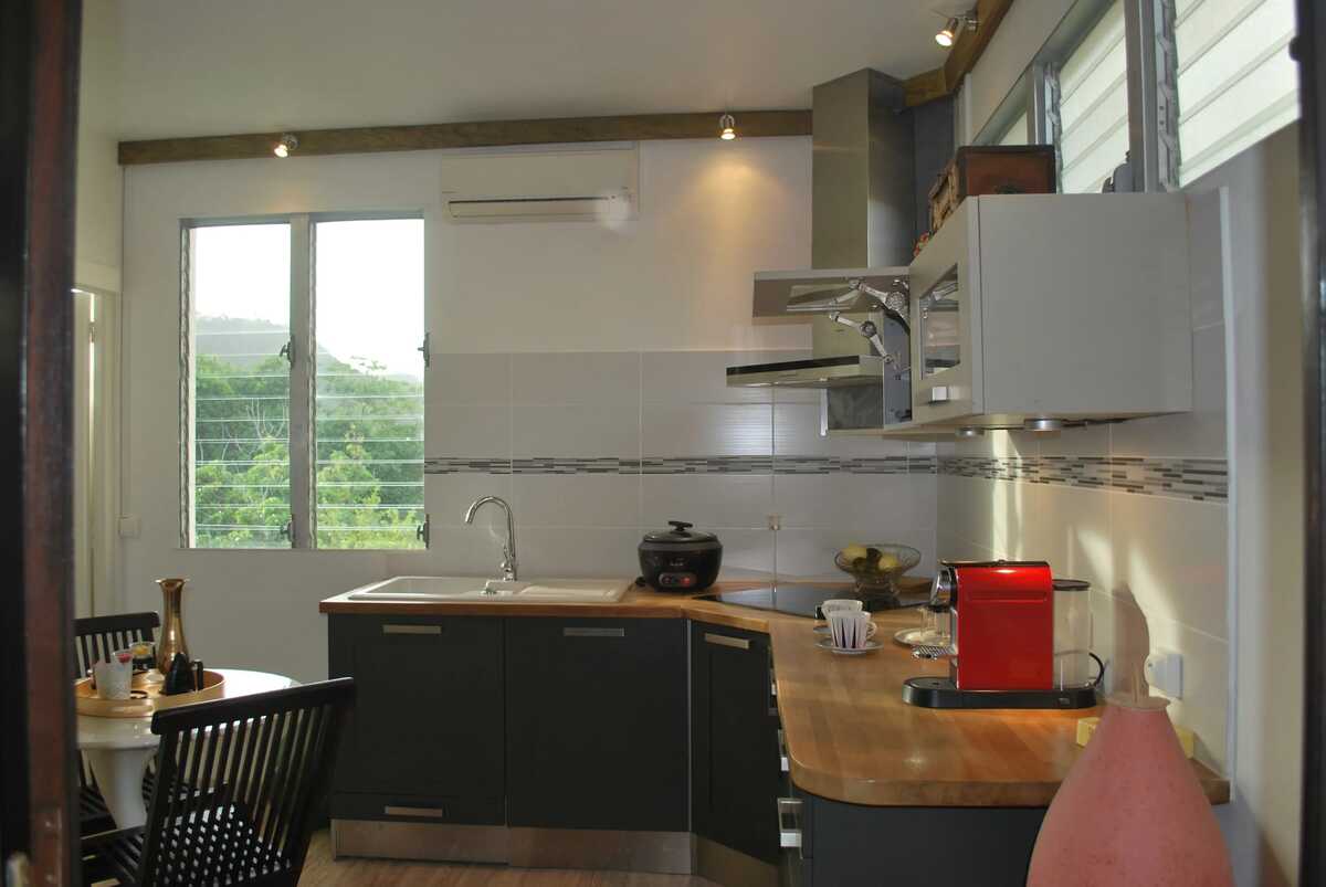Appartement vue mer à Schoelcher, terrasse et balcon - Photo 4