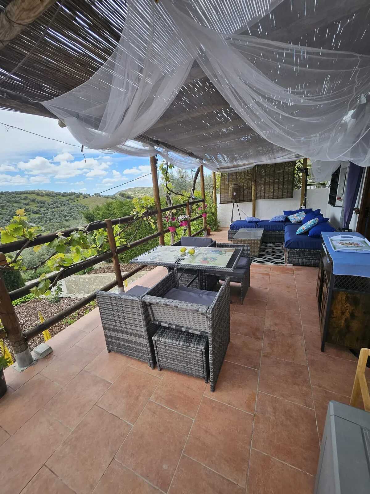 Maison 4 pers. avec piscine & jacuzzi à Villanueva de Algaidas - Photo 3