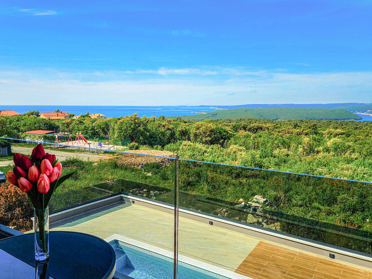 Villa Lejla à Labin : piscine privée, vue mer, 7 personnes - Photo 8