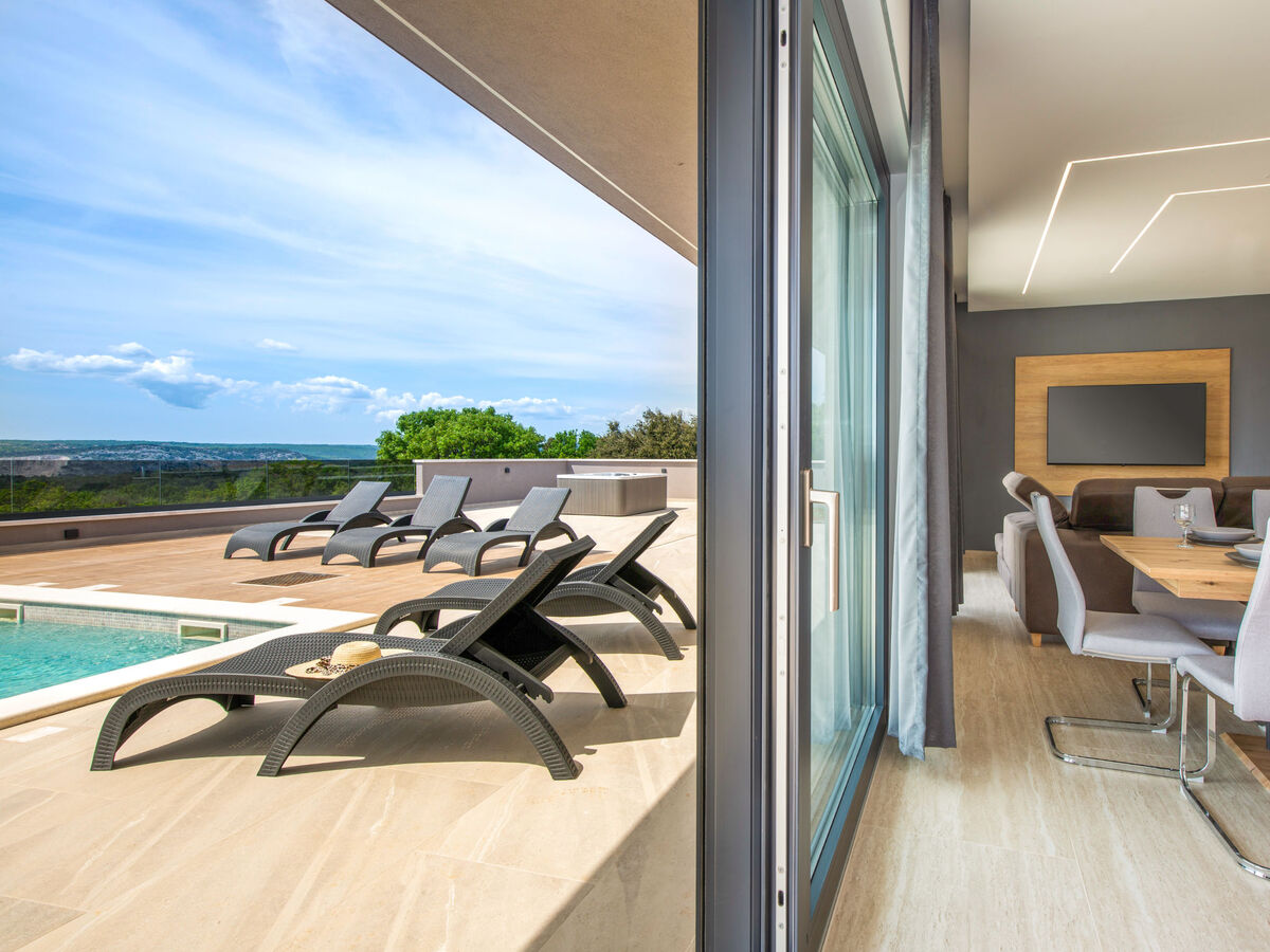 Villa Lejla à Labin : piscine privée, vue mer, 7 personnes - Photo 11