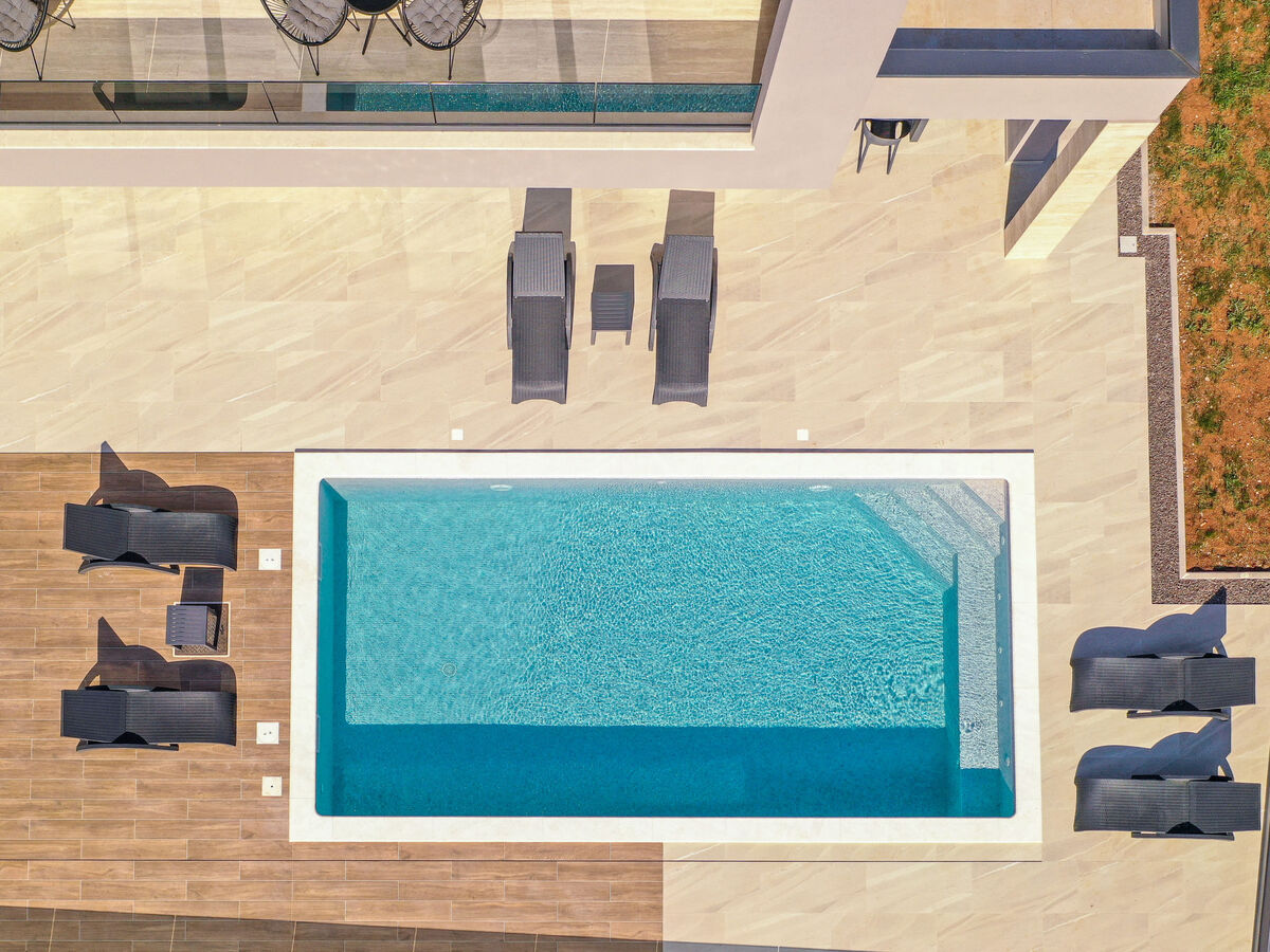 Villa Lejla à Labin : piscine privée, vue mer, 7 personnes - Photo 15