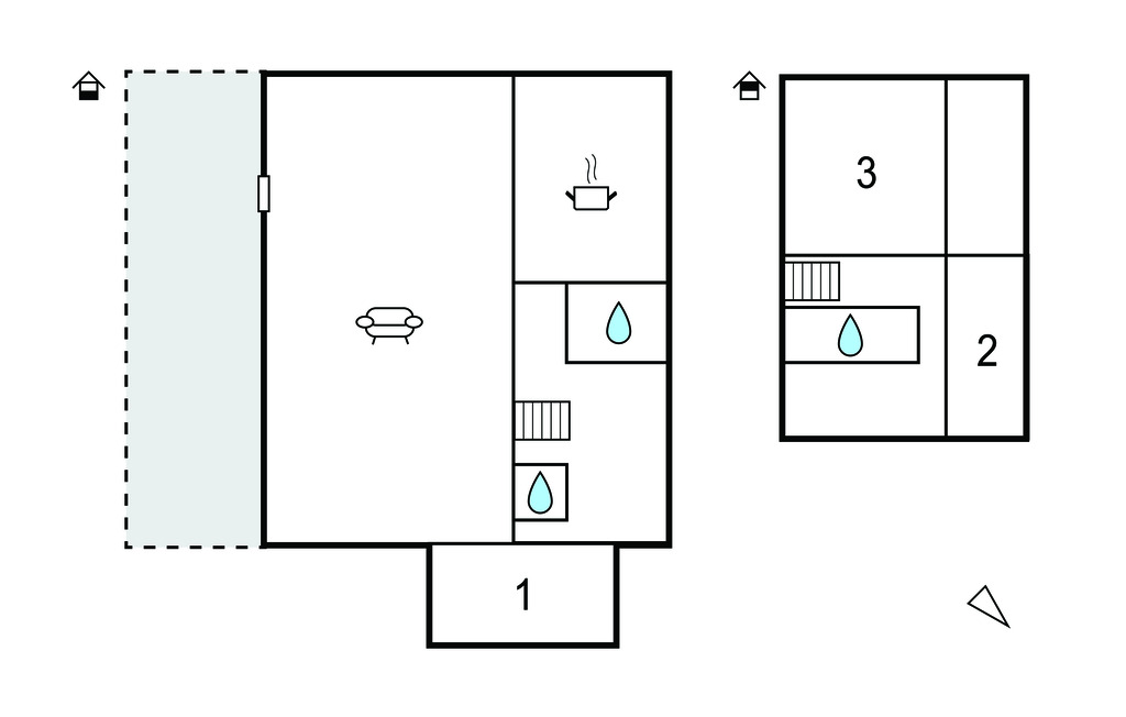 Maison 6 pers., terrasse & jardin à 1 km de la plage - Photo 22