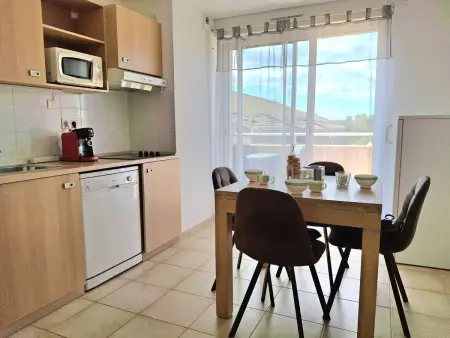 Appartement 6 pers. climatisé à 500m de la plage : photo 6