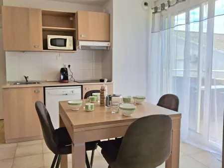 Appartement 6 pers. climatisé à 500m de la plage : photo 7