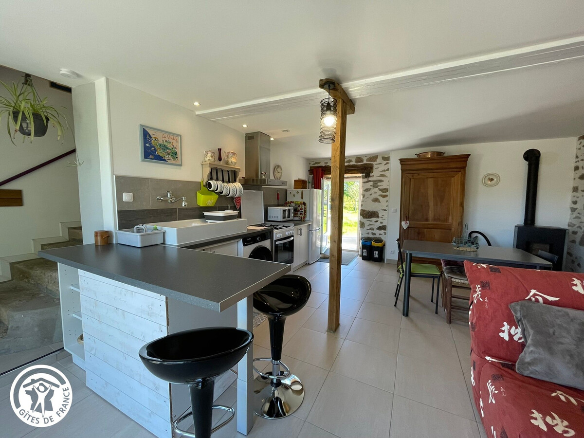 Gîte rural Beaufou, 2 pers., terrasse & jardin partagé - Photo 6