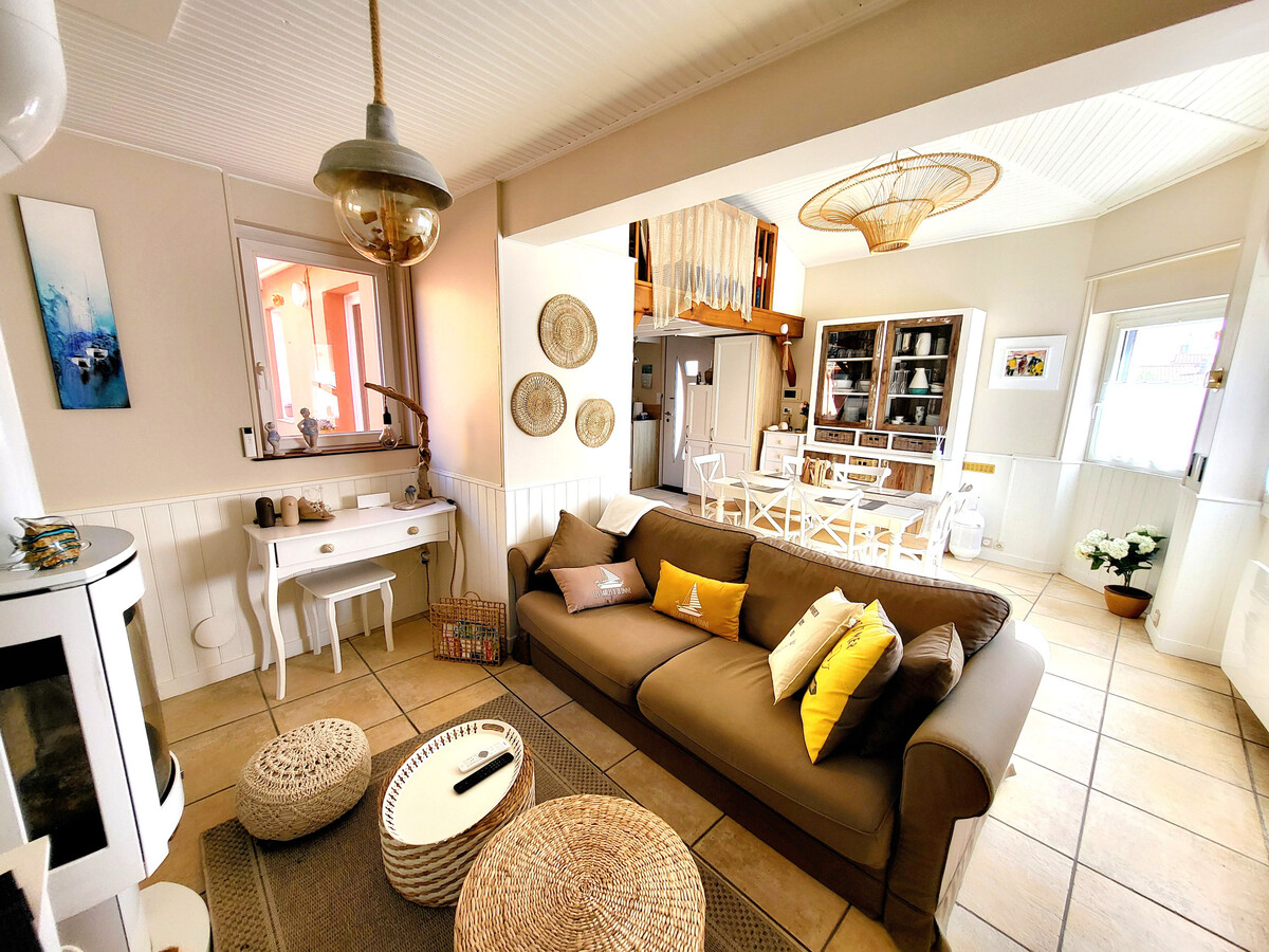 Maison de pêcheur, terrasse barbecue, 200m plage - Photo 2