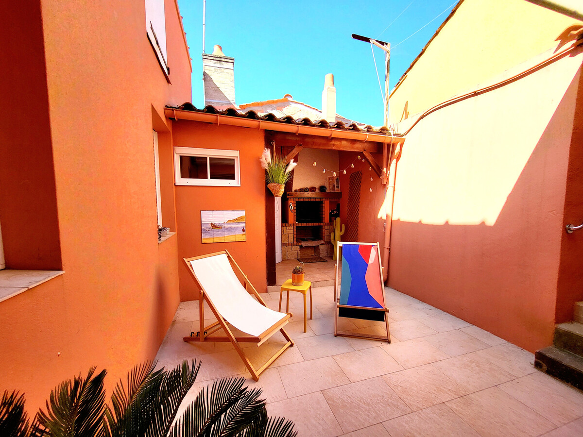 Maison de pêcheur, terrasse barbecue, 200m plage - Photo 3