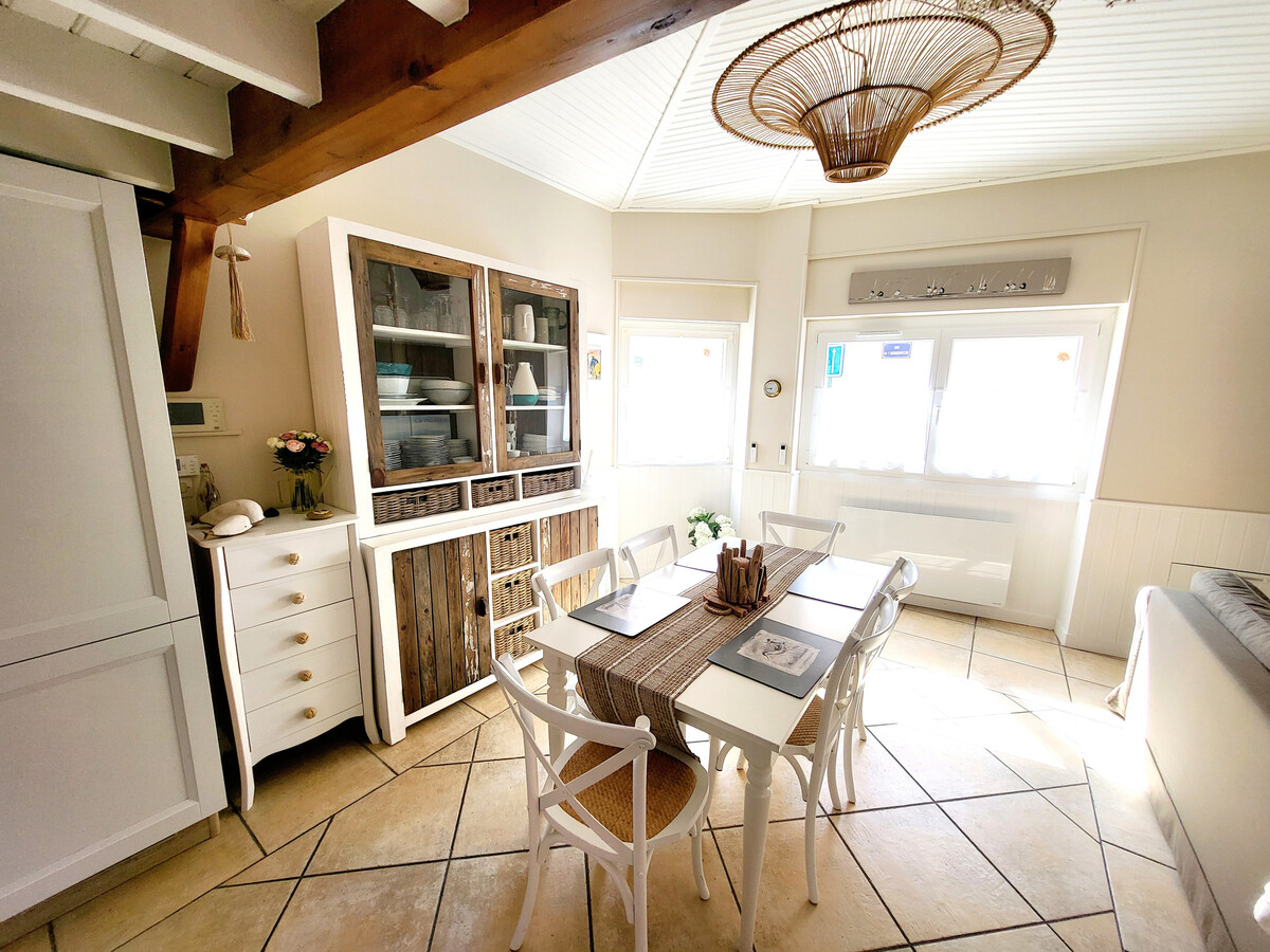 Maison de pêcheur, terrasse barbecue, 200m plage - Photo 4