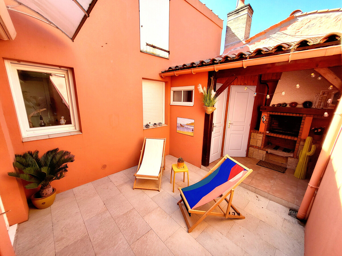 Maison de pêcheur, terrasse barbecue, 200m plage - Photo 5