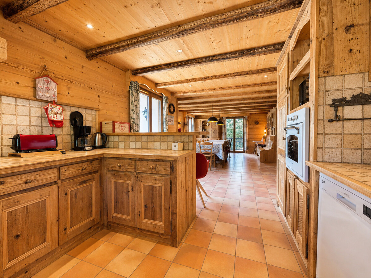 Chalet Panoramique Flumet, 8 pers, 5 chambres, ski room - Photo 3